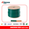 20AWG Bc 95% CCA Tressage Rg59 Câble coaxial siamois